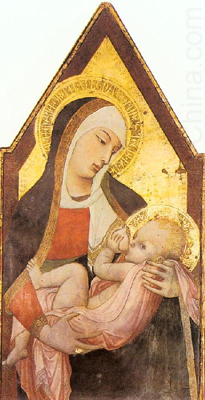 Ambrogio Lorenzetti Nursing Madonna china oil painting image